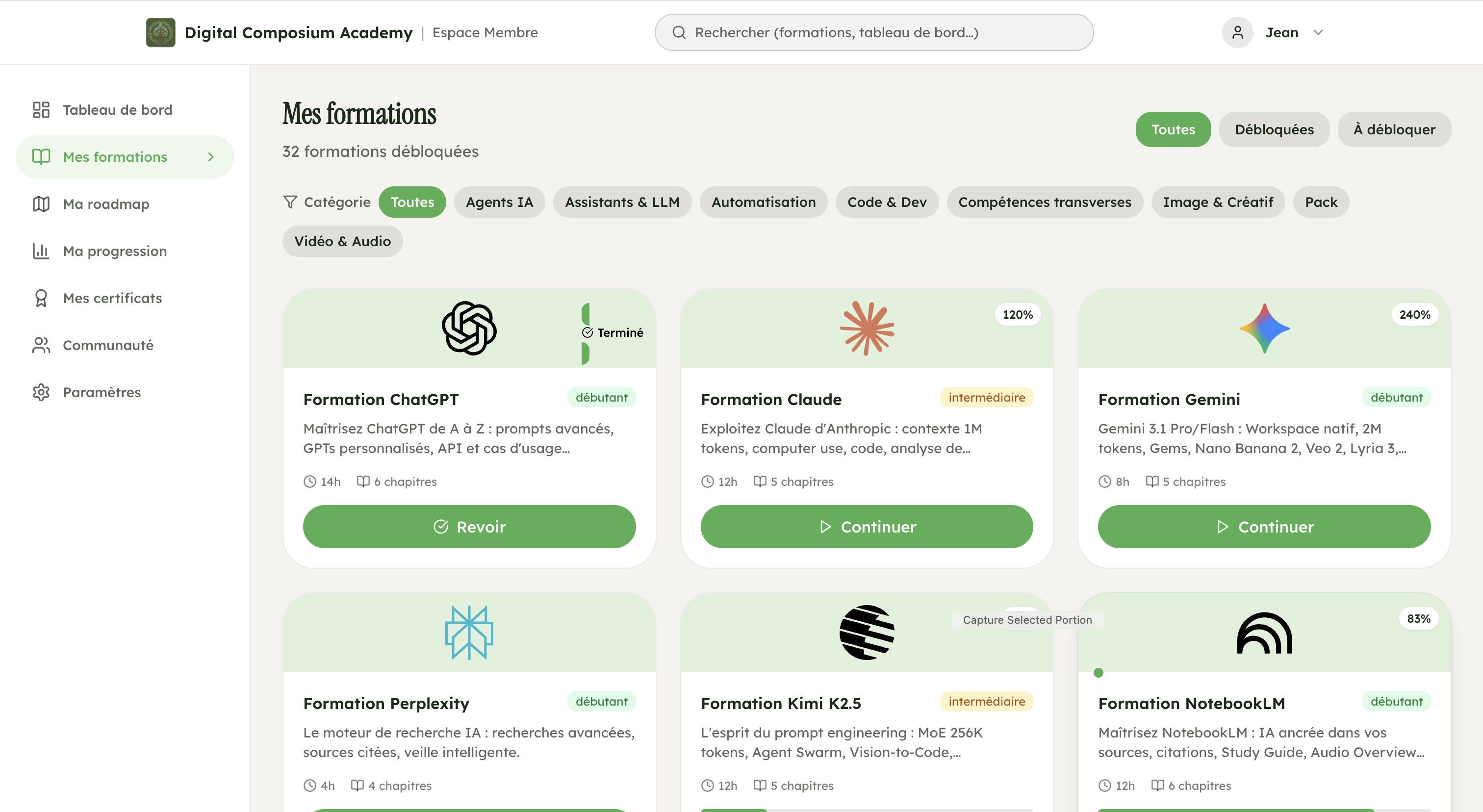 Formation IA accompagnée